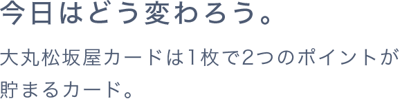 大丸松坂屋百貨店のカード クレジットカードなら大丸松坂屋カード