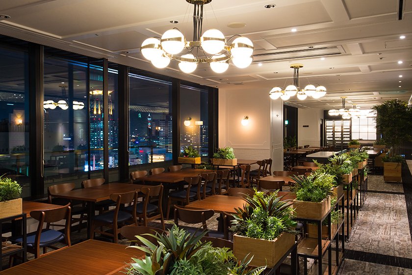 スカイダイニング　アブ（ホテルグランヴィア大阪）