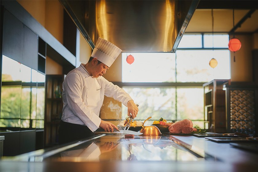 海神人の食卓　桟敷