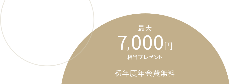 GINZA SIXカード GINZA SIXカードに新規ご入会&ご利用で最大7,000円相当プレゼント + 初年度年会費無料